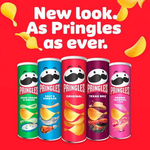 Pringles Sour Cream & Onion Crisps Can