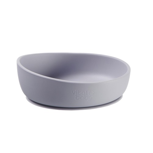Vital Baby Silicone Suction Feeding Bowl Set - Dusky Mauve