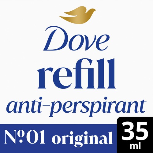 Dove No1 Original 72h Antiperspirant Deodorant Refill Pack