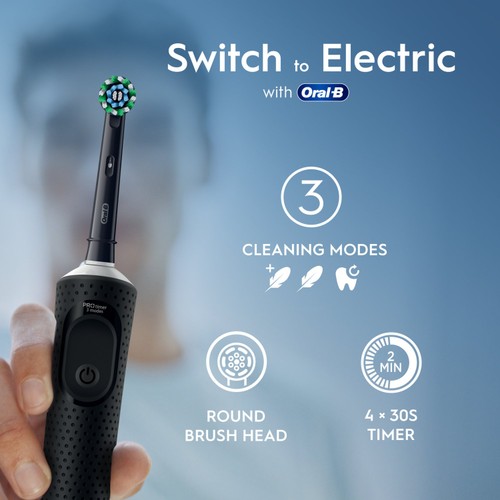 Oral-B Vitality PRO Black & Blue (Duo Pack)