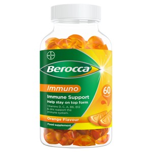 Berocca Immuno Orange Gummies - Immune Support 60s