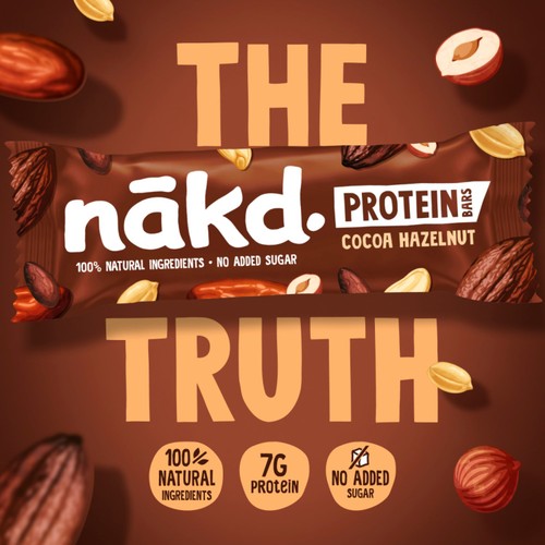 nakd. Protein Cocoa Hazelnut Bars Multipack