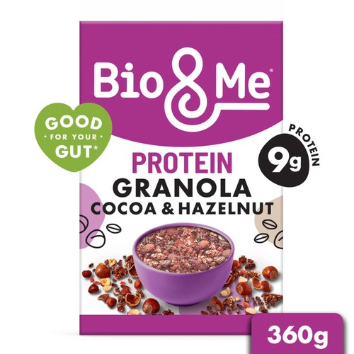 Bio&Me Cocoa & Hazelnut Gut-Loving Prebiotic Granola