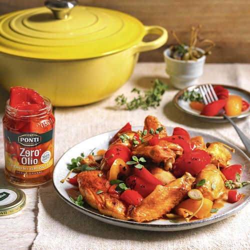 Ponti Zero Oil Grilled Peppers