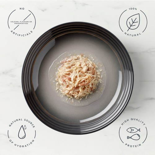 Encore Natural Wet Dog Food Tin Chicken Breast with Beef in Gravy