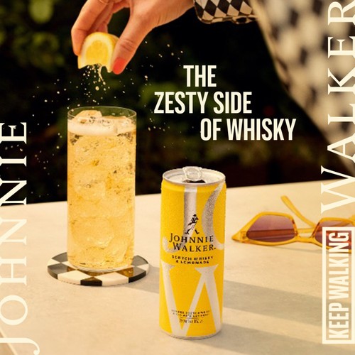 Johnnie Walker Scotch Whisky & Lemonade