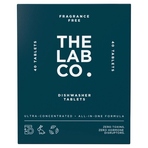 The Lab Co. Dishwasher Tablets Fragrance Free 