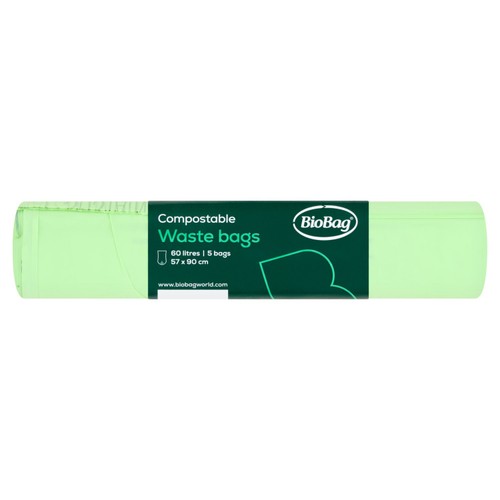 BioBag Compostable Swing Bin Liners 60L 