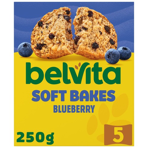 Belvita Breakfast Biscuits Soft Bakes Filled Blueberry