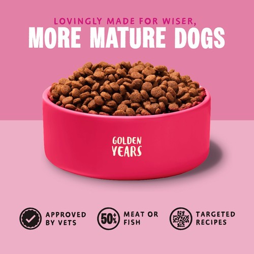 Barking Heads Golden Years Dry Dog Food 