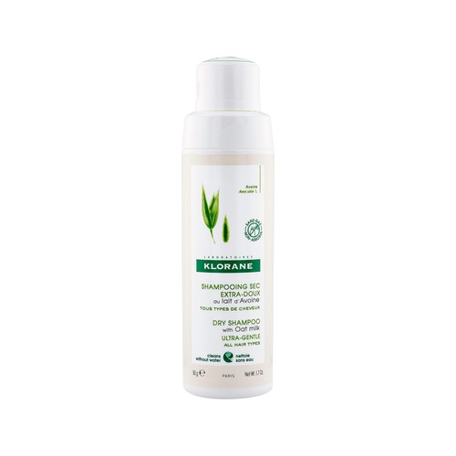 Klorane Eco-Friendly Dry Shampoo with Oat Milk for All Hair Types