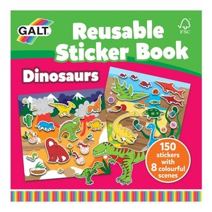 Galt Dinosaurs Reusable Sticker Book