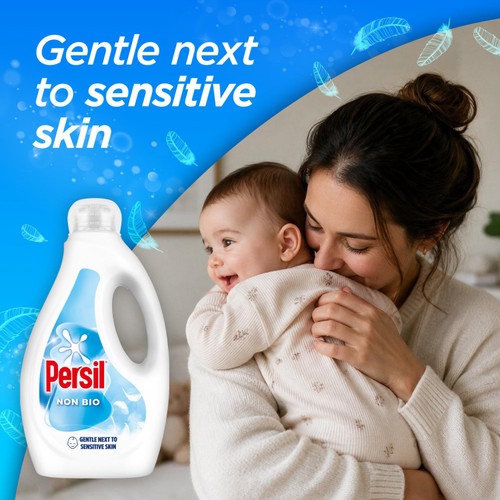 Persil Non Bio Laundry Detergent Washing Liquid 95 Washes
