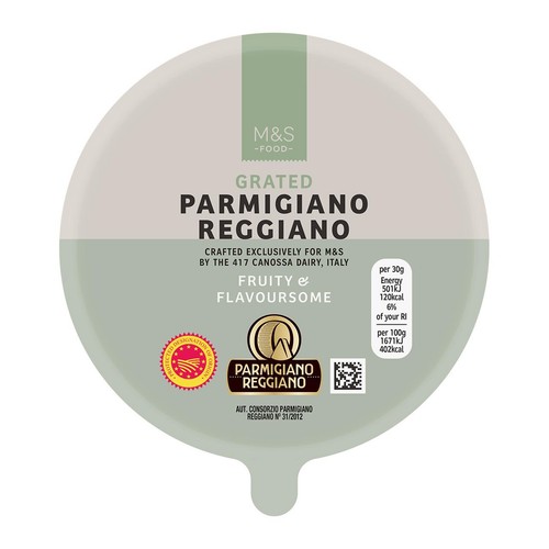 M&S Grated Parmesan