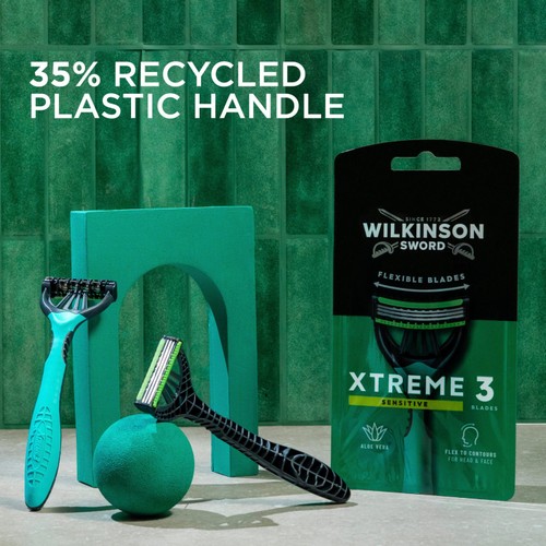Wilkinson Sword Xtreme 3 Sensitive Men's Disposable Razors