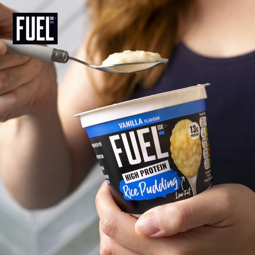 FUEL10K Vanilla Flavour High Protein Rice Pudding