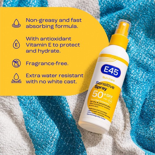 E45 Sun Care Spray SPF 50+ 