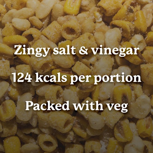 Graze Salt & Vinegar Crunch Sharing Bag Snack