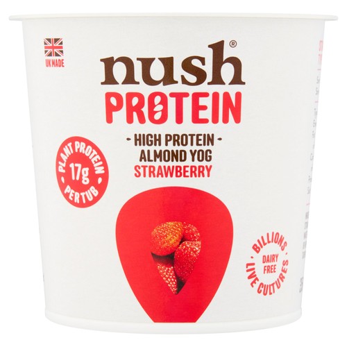 Nush Protein Strawberry Almond Milk Yog