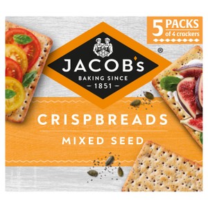 Crispbreads Mixed Grain Crackers 5 x 30g, 190g