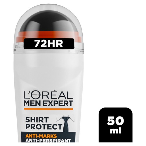 L'Oreal Men Expert Roll On Anti-Perspirant Deodorant Shirt Protect