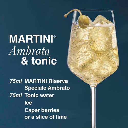 Martini Riserva Speciale Ambrato Vermouth Aperitivo