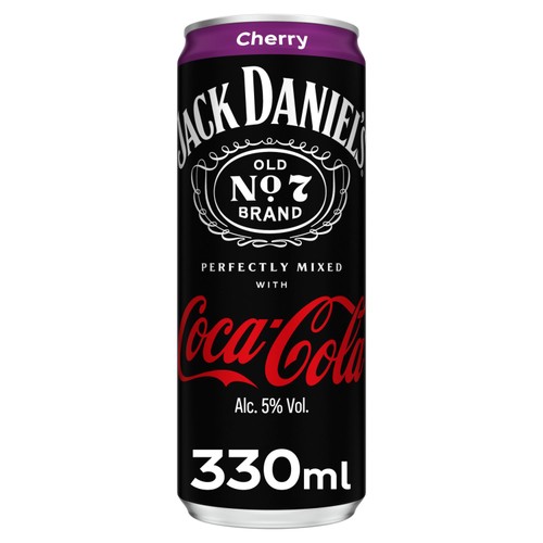 Jack Daniels & Coke Cherry