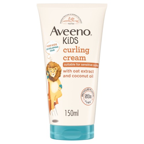 Aveeno Kids Curling Cream with Oat Extract & Coconut Oil