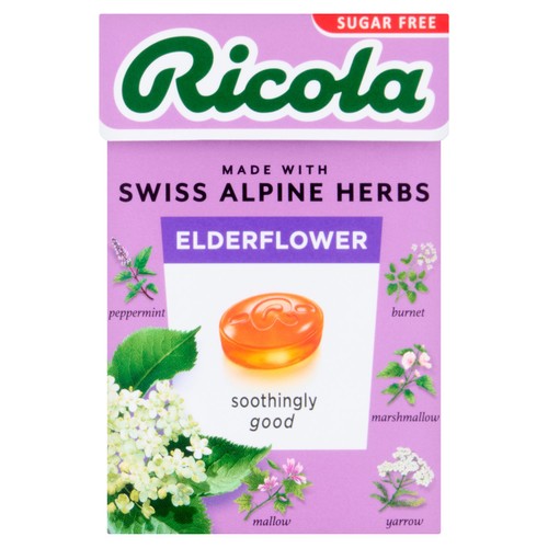 Ricola Elderflower Sugar Free