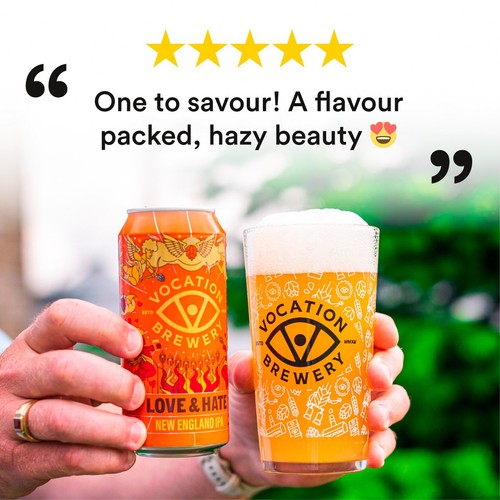 Vocation Brewery Love & Hate New England IPA