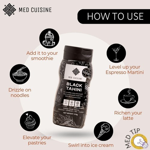 Med Cuisine Black Tahini