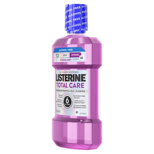 Listerine Total Care Intense Mint Alcohol Free Mouthwash