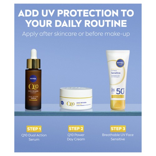 NIVEA SUN UV Face SPF 50 Sensitive Sun Cream