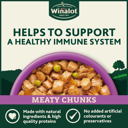 Winalot Meaty Chunks Mixed in Jelly Wet Dog Foody