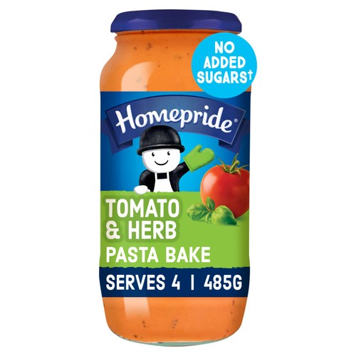 Homepride No Added Sugar Tomato & Herb Pasta Bake Sauce