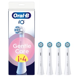 Oral-B iO Gentle Clean White Toothbrush Heads 4 Pack