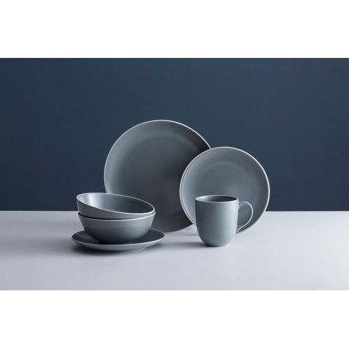 Mason Cash Classic Collection Grey Dinner Set 