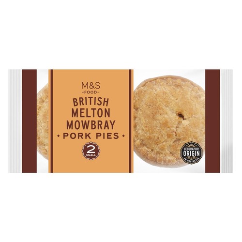 M&S 2 Melton Mowbray Pork Pies