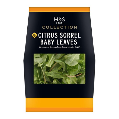 M&S Collection Citrus Sorrel Baby Leaves