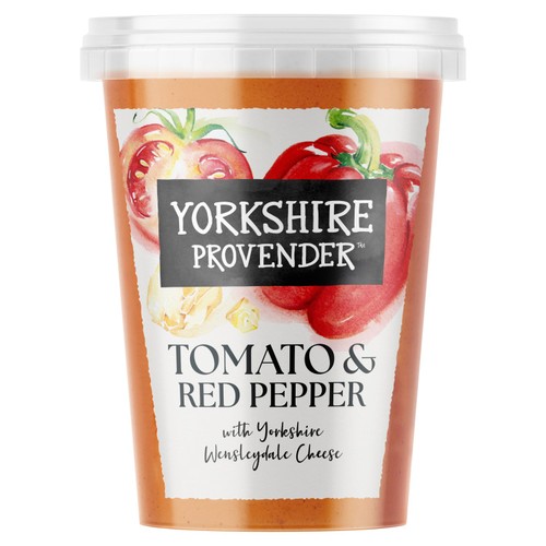 Yorkshire Provender  Tomato & Red Pepper with Wensleydale Cheese Soup