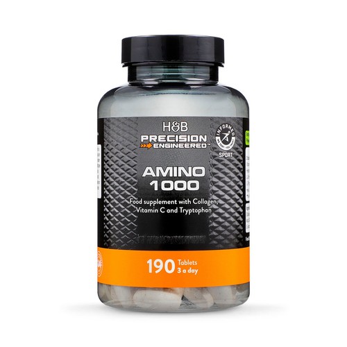 H&B Precision Engineered Amino Acid 1000mg Tablets