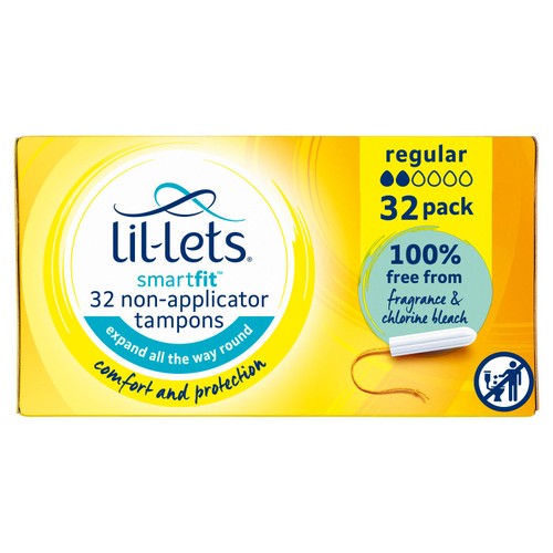 Lil-Lets Non-Applicator Tampons Regular