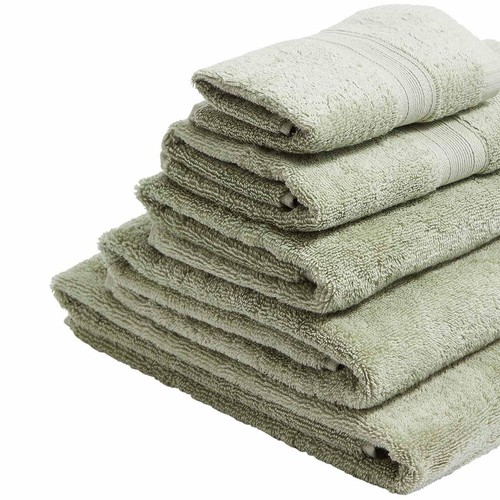 M&S Ultimate Super Soft Pure Cotton Bath Towel, Sage Green