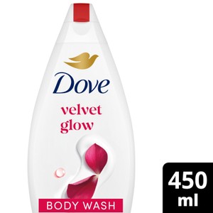 Dove Velvet Glow Body Wash Shower Gel