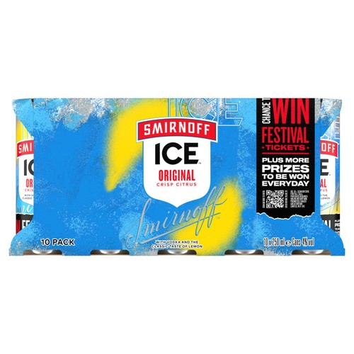 Smirnoff Ice Vodka Premixed Drink