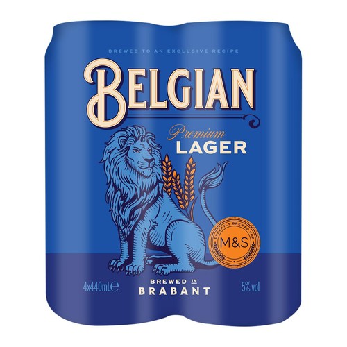M&S x Haacht Belgian Lager