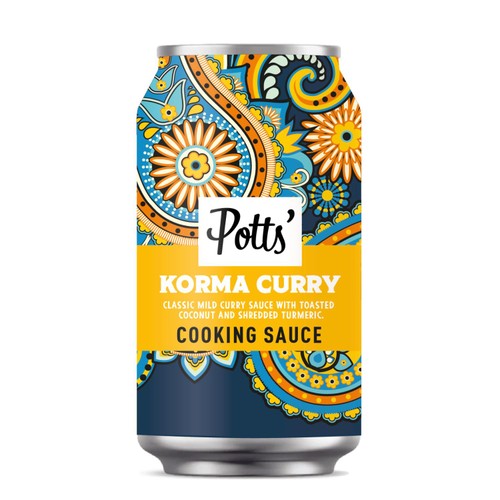Potts Korma Curry Sauce