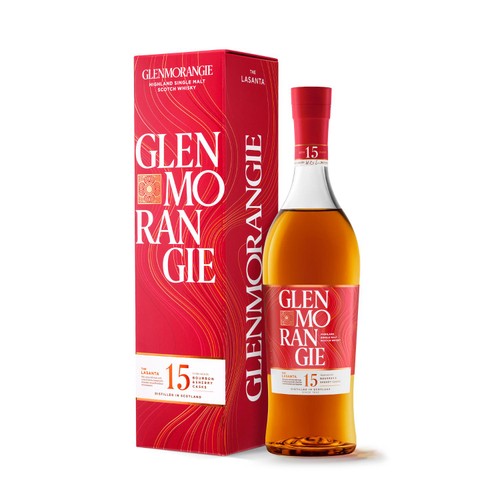 Glenmorangie Lasanta 15 Years Old Single Malt Whisky.