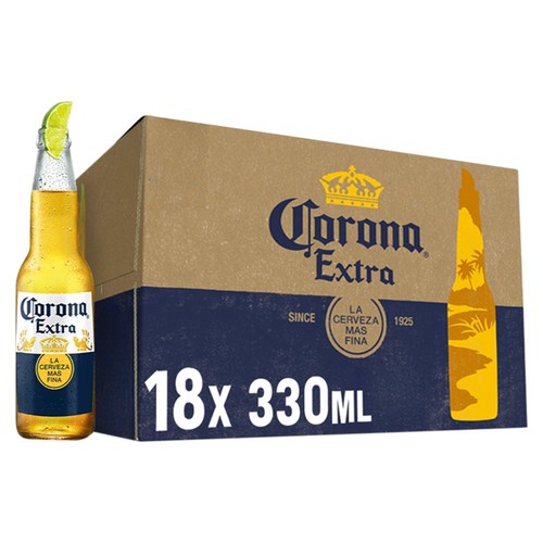 Corona Extra Mexican Lager Beer Bottles
