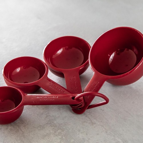 KitchenAid Universal Measuring Cup Set, Red